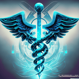 Glowing Caduceus